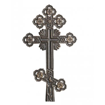 Крест чугунный на памятник МКС1