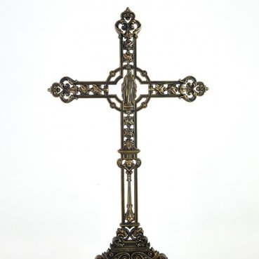 Крест чугунный КС6 Богородица