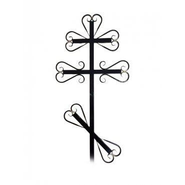 Крест металлический №1