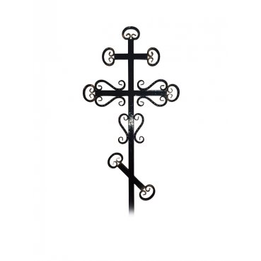 Крест металлический №3