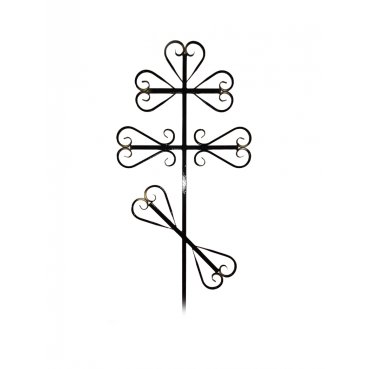 Крест металлический №5