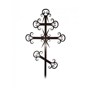 Крест металлический №6