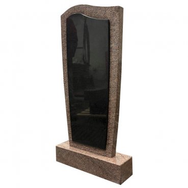 Памятник вертикальный из гранита Винга/Габбро П12В