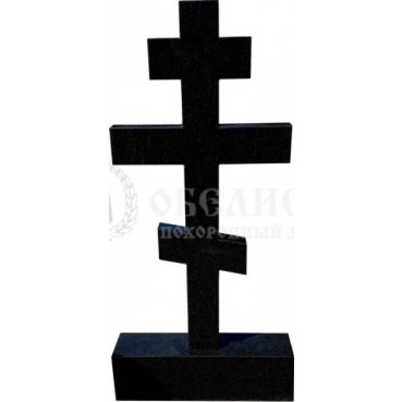 Фрезерованный памятник крест из гранита №102